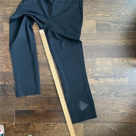 Black Theyskens' Theory Ankle Pants-Size-Size 0 - Picture 6 of 6